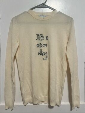 BELLA FREUD
It's A Nice Day Embroidered
Wool Sweater
$435 Size S
